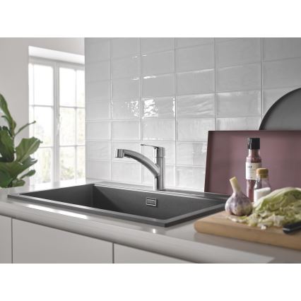 GROHE 30531DC1 - Drezová batéria START nerez