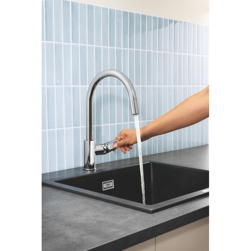 GROHE 30556000 - Drezová batéria START LOOP 357 mm lesklý chróm