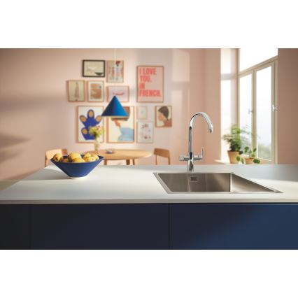 GROHE 30592000 - Drezová batéria BLUE PURE StartCurve 411 mm lesklý chróm