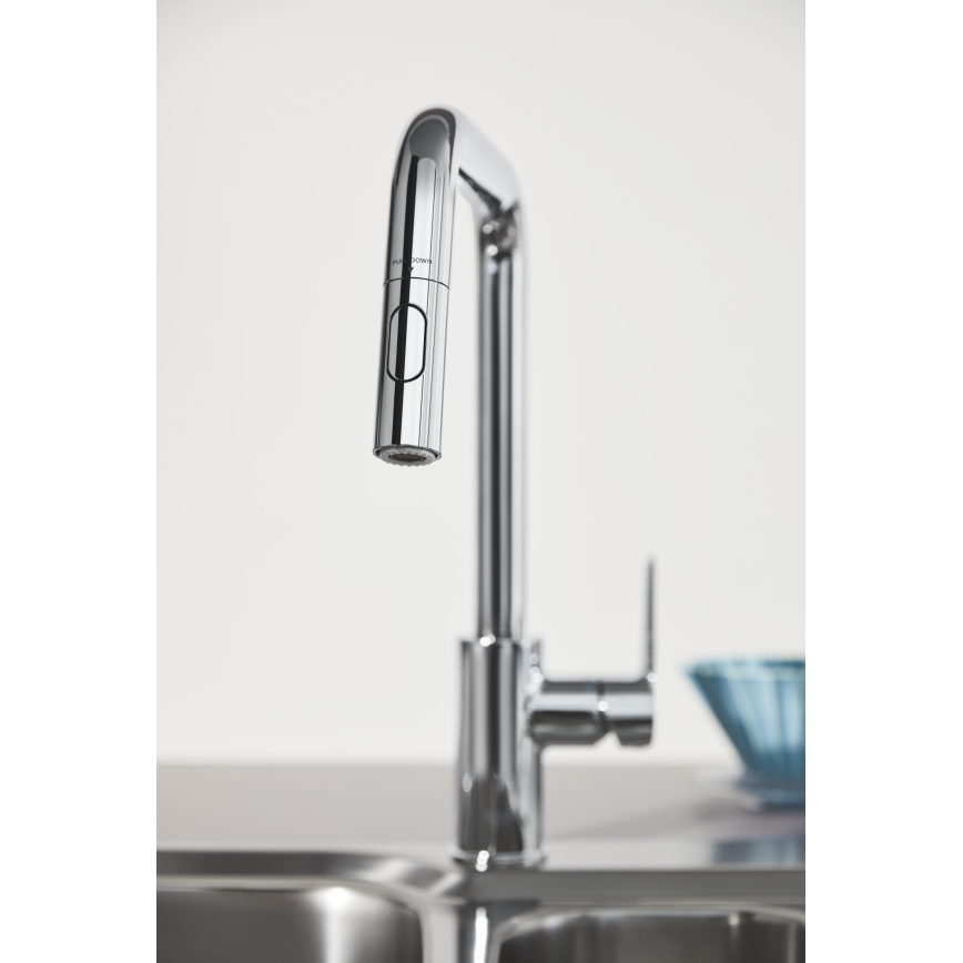 GROHE 30631000 - Drezová batéria QUICKFIX START 362 mm lesklý chróm
