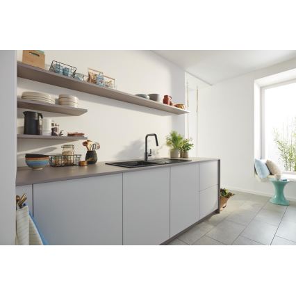 GROHE 306312430 - Drezová batéria QUICKFIX START 362 mm čierna