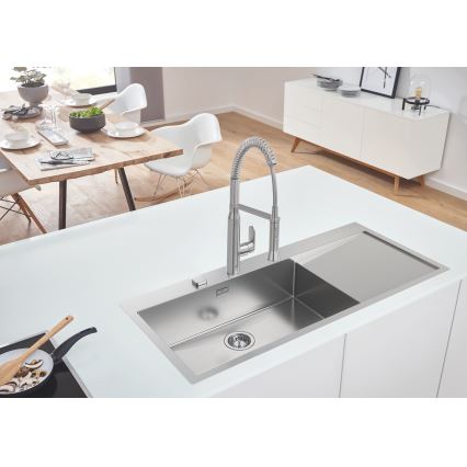 GROHE 31379DC0 - drezová batéria K7, nerez