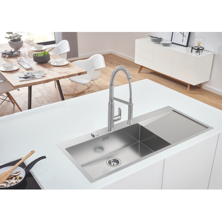 GROHE 31379DC0 - drezová batéria K7, nerez
