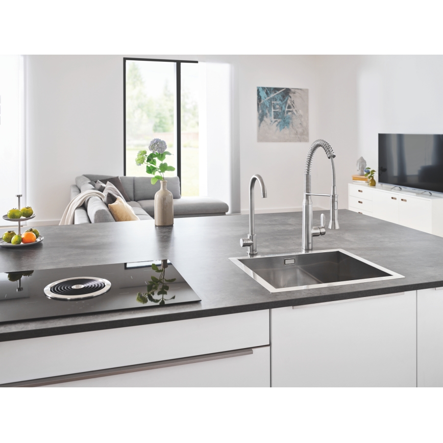 GROHE 31379DC0 - drezová batéria K7, nerez
