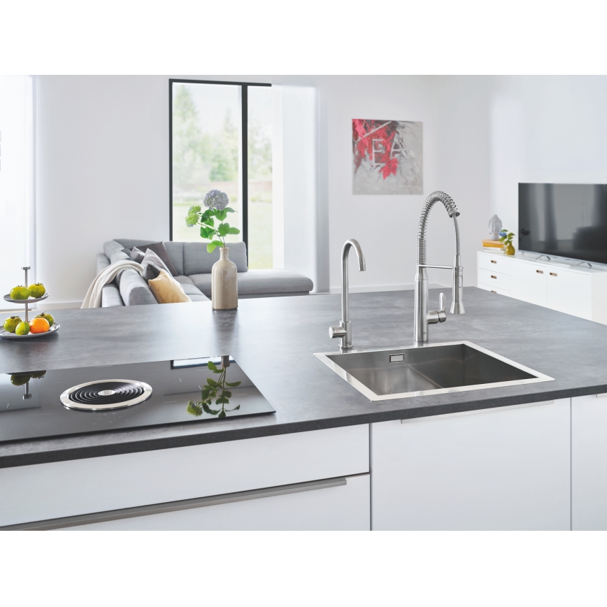 GROHE 31379DC0 - drezová batéria K7, nerez