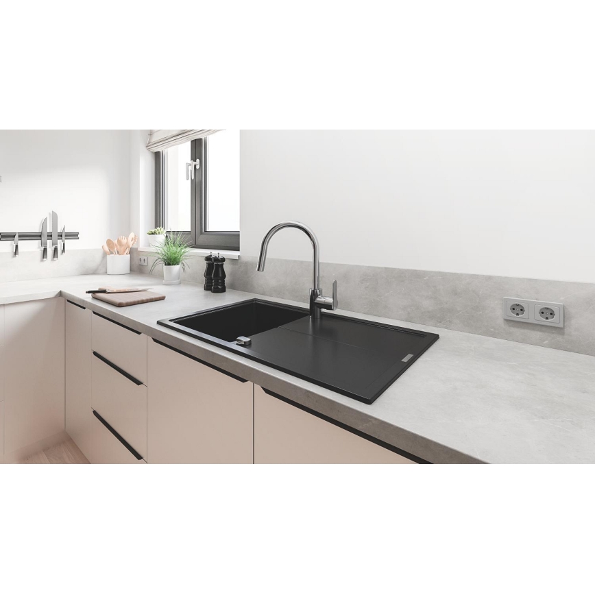GROHE 31484001 - Drezová batéria GET lesklý chróm