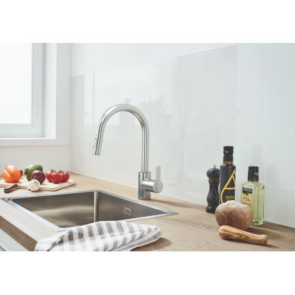 GROHE 31486DC1 - Drezová batéria FEEL z nerezovej ocele