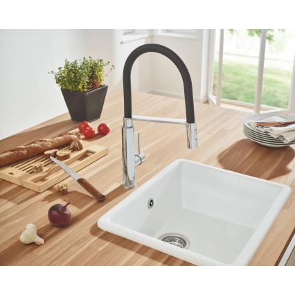 GROHE 31491000 - Drezová batéria CONCETTO s profesionálnou sprchou lesklý chróm