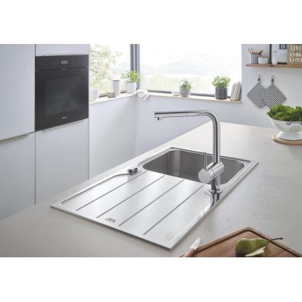 GROHE 31571SD1 - Drez K500 860 × 500 mm z nerezovej ocele