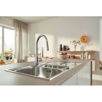 GROHE 31572SD1 - Drez K500 1000 × 500 mm nerezová oceľ