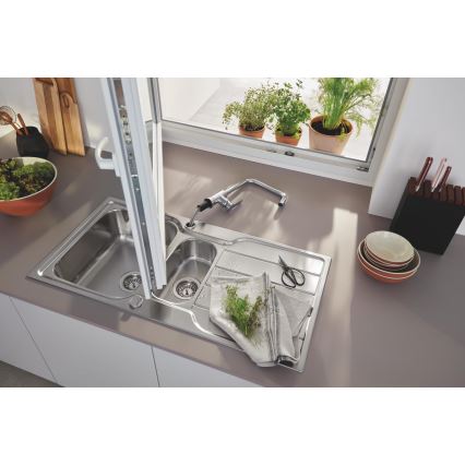 GROHE 31572SD1 - Drez K500 1000 × 500 mm nerezová oceľ