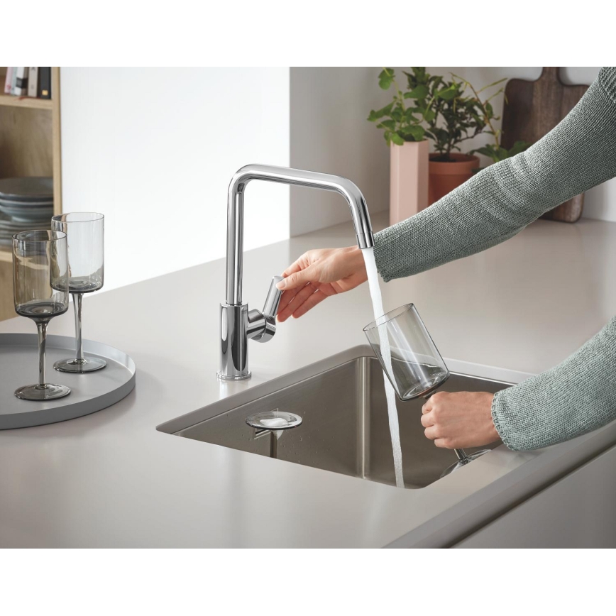 GROHE 31574SD1 - Kuchynský drez K700U 550 x 450 mm z nehrdzavejúcej ocele