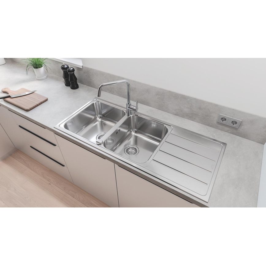 GROHE 31588SD1 - Drez K500 1160 × 500 mm nerez