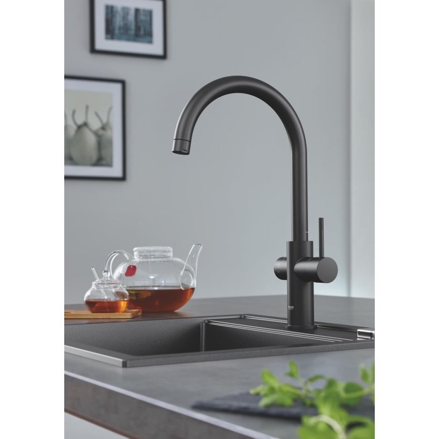GROHE 31651AP0 - Kompozitný drez K700 560 × 510 mm čierna