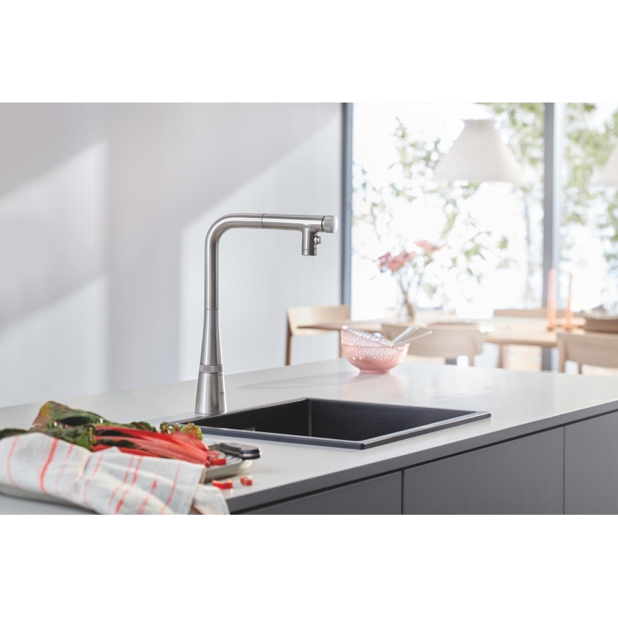 GROHE 31653AP0 - Kompozitný drez K700U 457 × 406 mm čierny