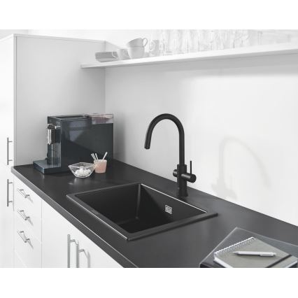 GROHE 31655AP0 - Kompozitný drez K700U 610 × 460 mm čierny