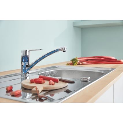 GROHE 31680000 - Drezová batéria BAUECO lesklý chróm