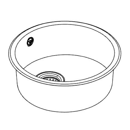 GROHE 31720SD0 - Drez K200 440 x 440 x 180 nerezová oceľ