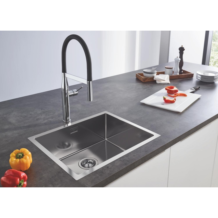 GROHE 31726SD0 - Kuchynský drez K700 550 × 450 mm, nerezový