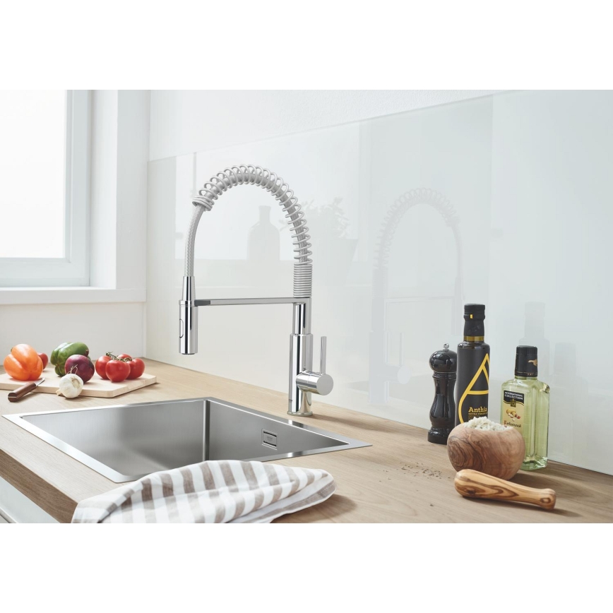 GROHE 31726SD0 - Kuchynský drez K700 550 × 450 mm, nerezový