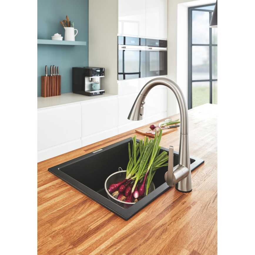 GROHE 32294DC2 - nerezová drezová batéria ZEDRA