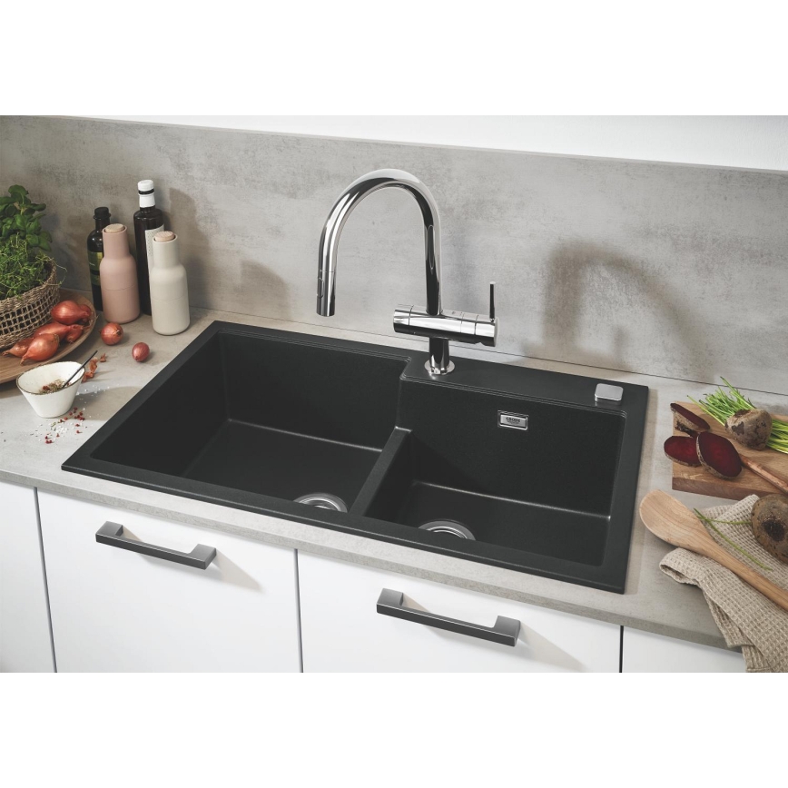 GROHE 32321002 - Drezová batéria A lesklý chróm