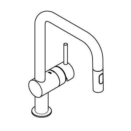 GROHE 32322DL2 - Drezová batéria A bronzová