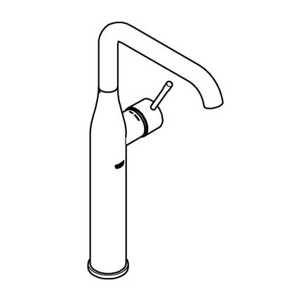 GROHE 32901DC1 - Umývadlová batéria ESSENCE, veľkosť XL, nerezová oceľ