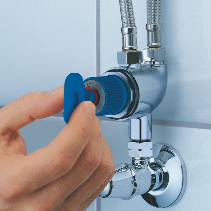 GROHE 34487000 - Termostatická ochrana proti popáleniu GROHTHERM MICRO chróm