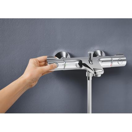 GROHE 34567000 - Termostatická vaňová batéria GROHTHERM 800 DN 15 lesklý chróm