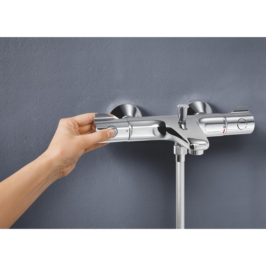 GROHE 34567000 - Termostatická vaňová batéria GROHTHERM 800 DN 15 lesklý chróm