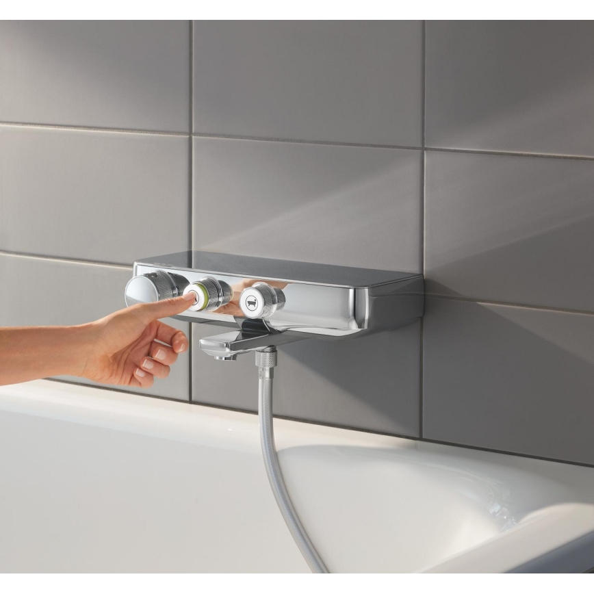 GROHE 34718000 - Termostatická vaňová batéria GROHTHERM SMARTCONTROL 12” chróm