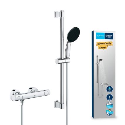 GROHE 34856000 - Termostatická sprchová batéria PRECISION GET 600 mm chróm