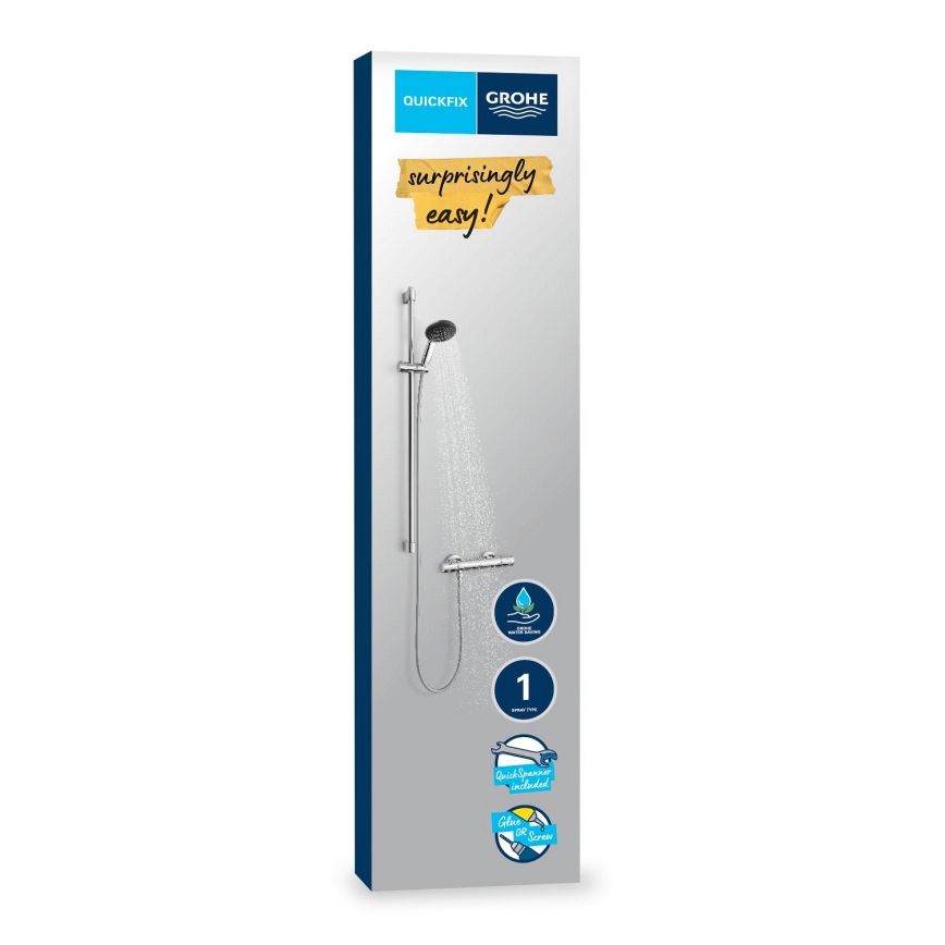 GROHE 34856000 - Termostatická sprchová batéria PRECISION GET 600 mm chróm