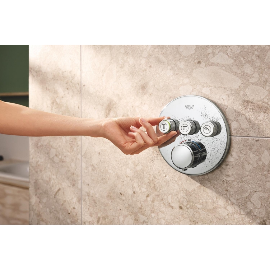 GROHE 34874000 - Sprchový systém PRECISION SMARTCONTROL 310 mm, lesklý chróm