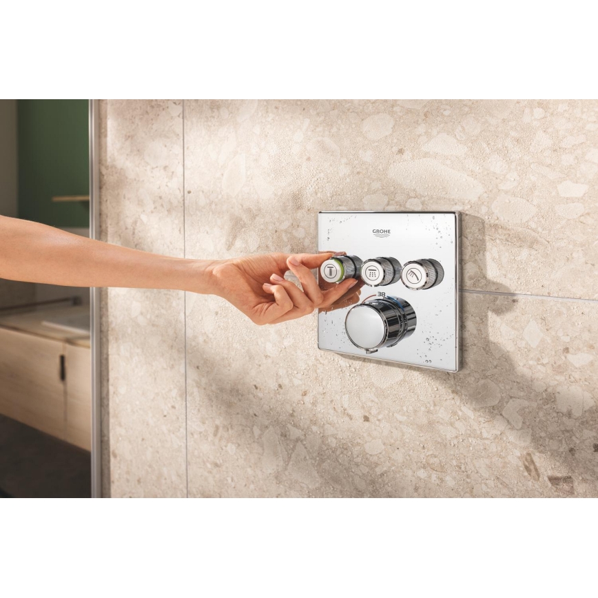 GROHE 34875000 - Sprchový systém PRECISION SMARTCONTROL 310 mm lesklý chróm