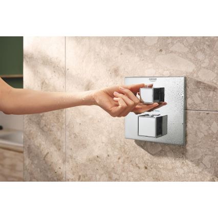 GROHE 34879000 - Podomietkový sprchový systém PRECISION CUBE 310 × 310 mm chróm