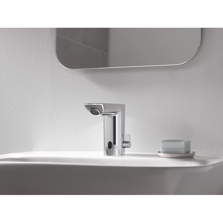 GROHE 36451000 - Elektronická umývadlová batéria BAU COSMOPOLITAN E lesklý chróm