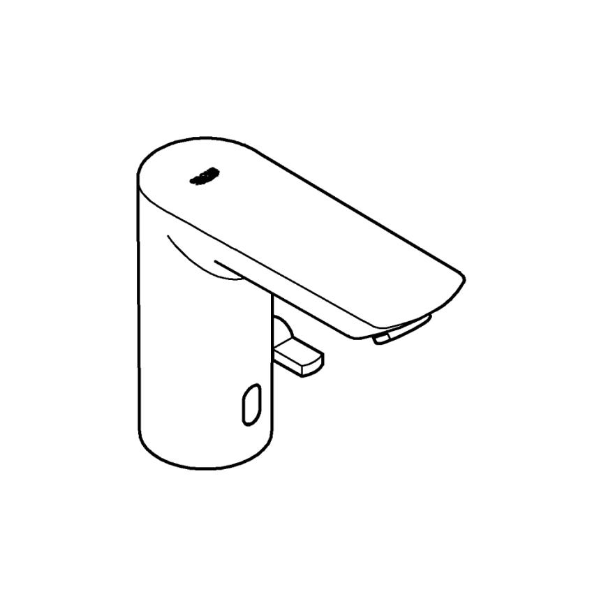 GROHE 36451000 - Elektronická umývadlová batéria BAU COSMOPOLITAN E lesklý chróm