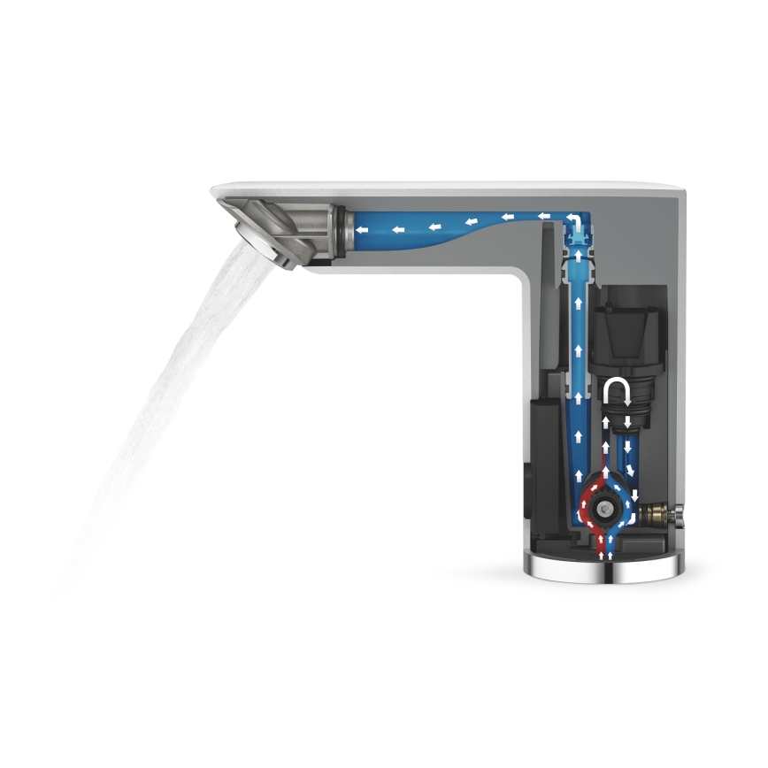 GROHE 36451000 - Elektronická umývadlová batéria BAU COSMOPOLITAN E lesklý chróm