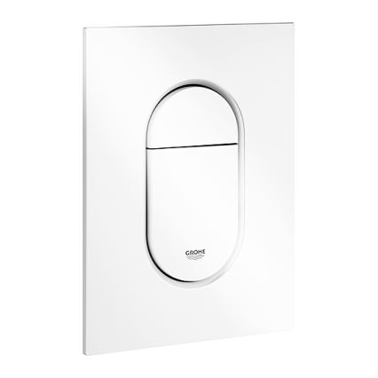 GROHE 37624SH0 - Ovládacie tlačidlo ARENA COSMOPOLITAN S 130 × 172 mm biela