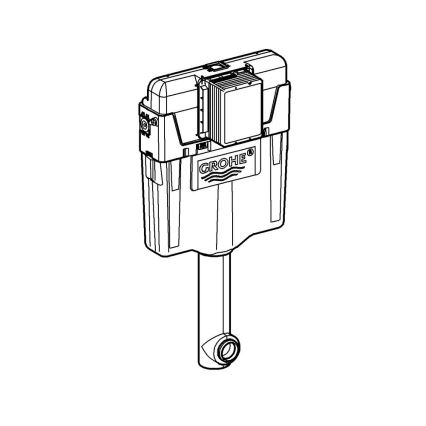 GROHE 38661000 - Splachovacia nádržka GD 2