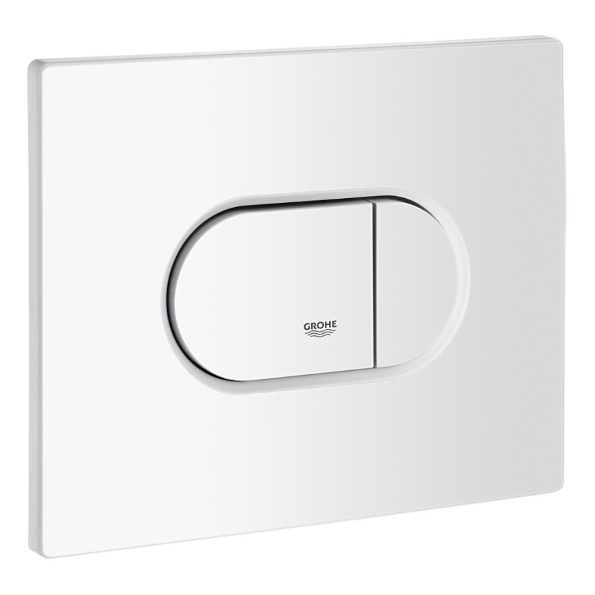GROHE 38858SH0 - Splachovacie tlačidlo ARENA COSMOPOLITAN 156 × 197 mm biele