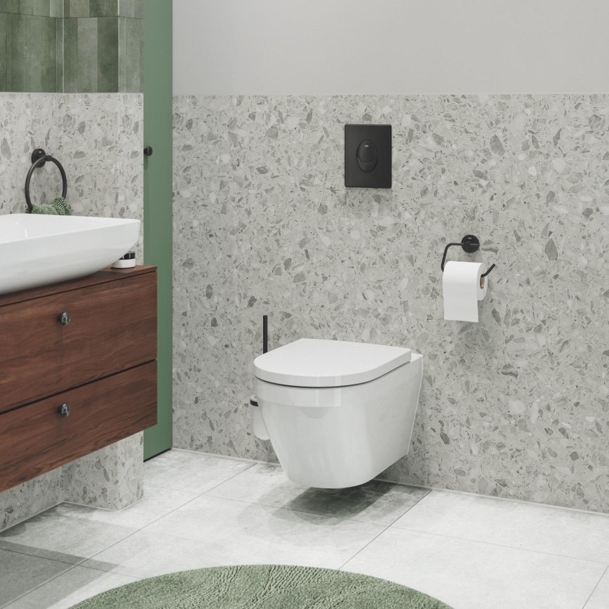 GROHE 389642430 - Splachovacie tlačidlo START 156 × 197 mm čierne