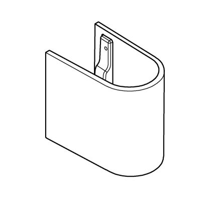 GROHE 39201000 - Polostĺp EURO CERAMIC 210 × 300 × 322 mm keramika/biela