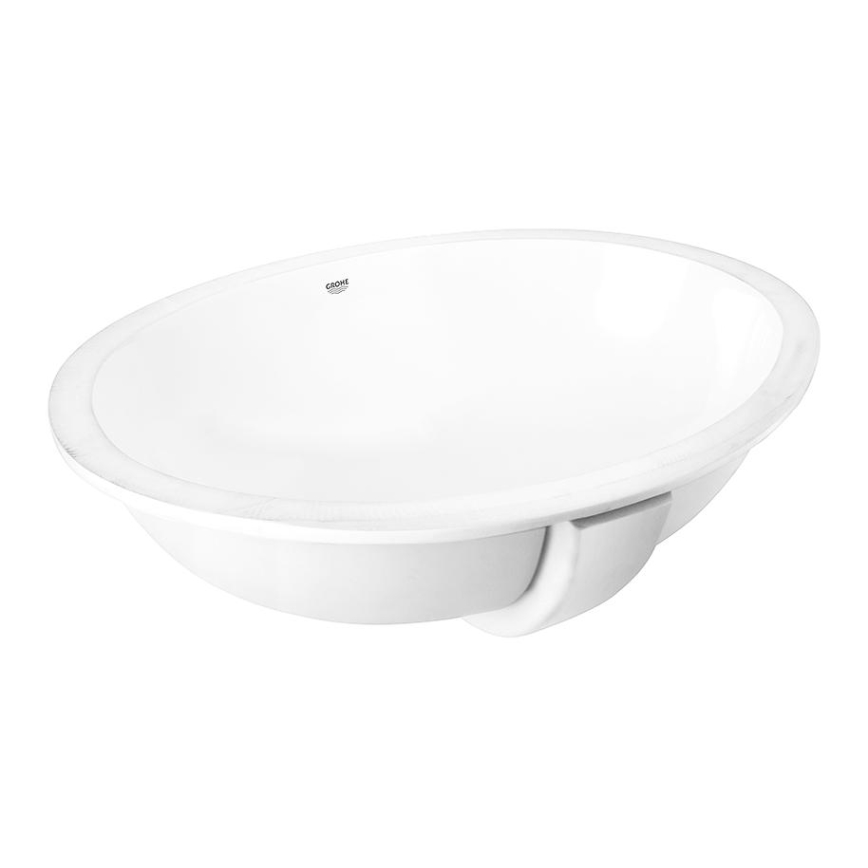 GROHE 39423000 - Zapustené umývadlo BAU CERAMIC 560 × 420 mm keramika/biela
