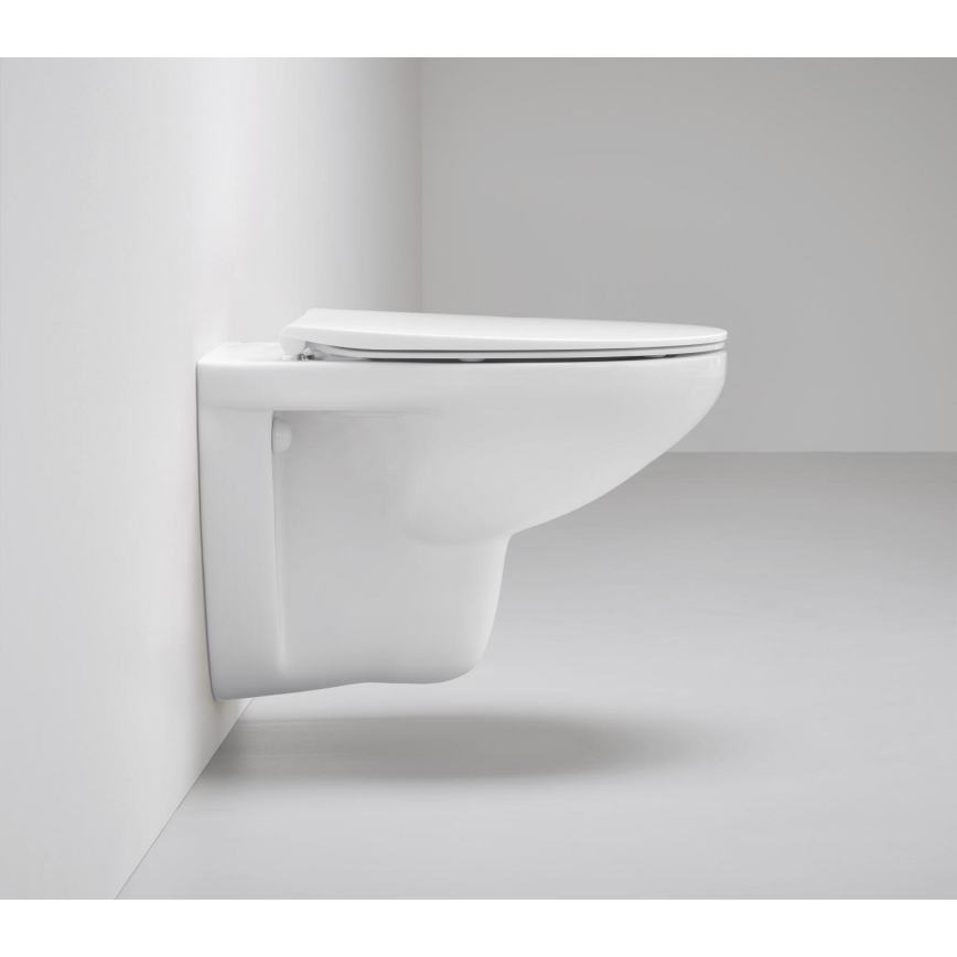 GROHE 39427000 - Závesné WC BAU CERAMIC 368 x 531 mm keramika/biela