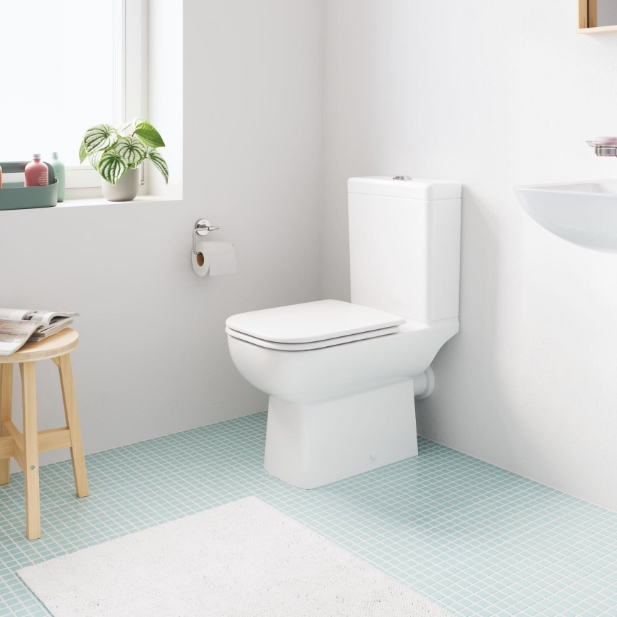 GROHE 39951000 - Kombinované WC START EDGE 384 × 668 mm keramika/biela