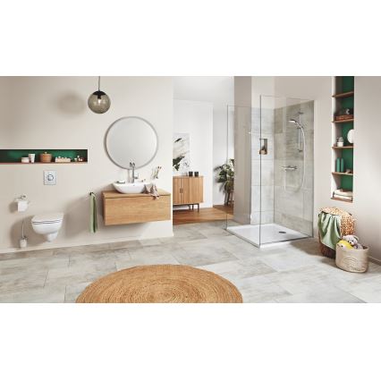 GROHE 40374001 - Sada na čistenie WC ESSENTIALS 12,1 x 39,8 cm chróm