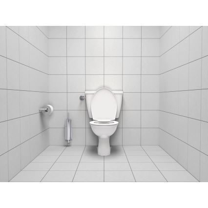 GROHE 40374001 - Sada na čistenie WC ESSENTIALS 12,1 x 39,8 cm chróm